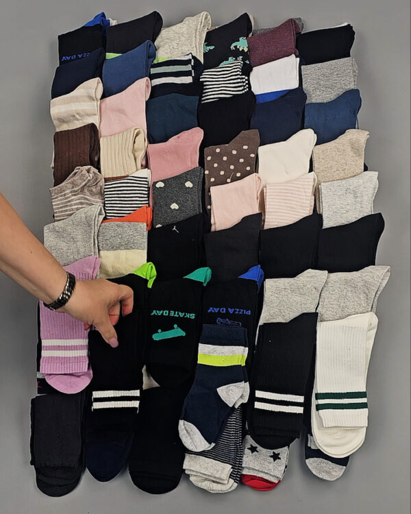 Фотография  599 - H&M носки дети лето 06#5 кг, ЛОТ №8924 оптом в Кызыле и республике Тыва