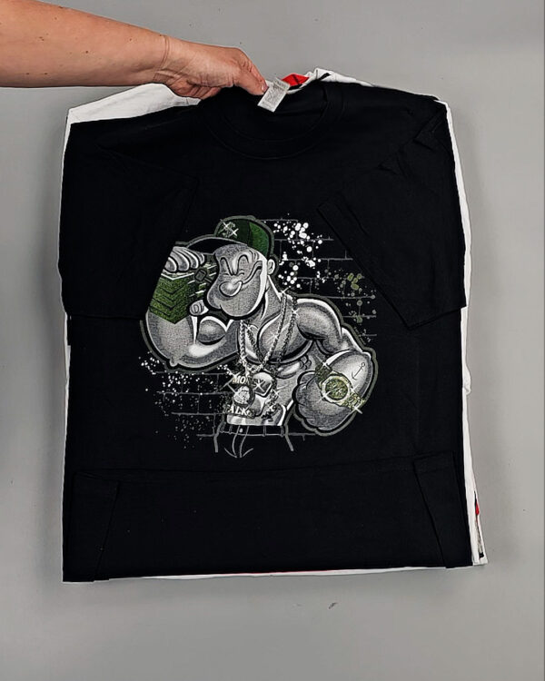 Фотография  968 - Футболки м/ж (Printed T-Shirts New)#5 кг, ЛОТ №8904 оптом в Кызыле и республике Тыва