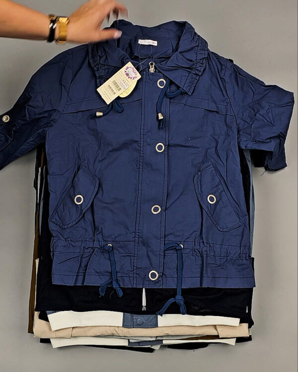 Фотография  390 - Ветровки жен Корея 085#6 кг, ЛОТ № СТ-9242 оптом в Кызыле и республике Тыва