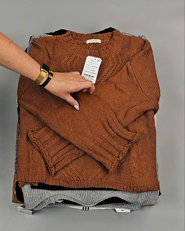 Фотография  993 - Джемпера Корея 085#7 кг, ЛОТ СТ-9412 оптом в Кызыле и республике Тыва