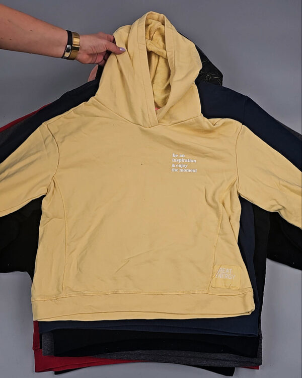 Фотография  689 - Толстовки#10 кг, ЛОТ № СХ-0149 оптом в Кызыле и республике Тыва