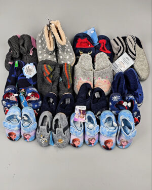 Купить Обувь домашняя дети СТОК 065#3,2 кг, ЛОТ СТ-9727 оптом в Кызыле и республике Тыва