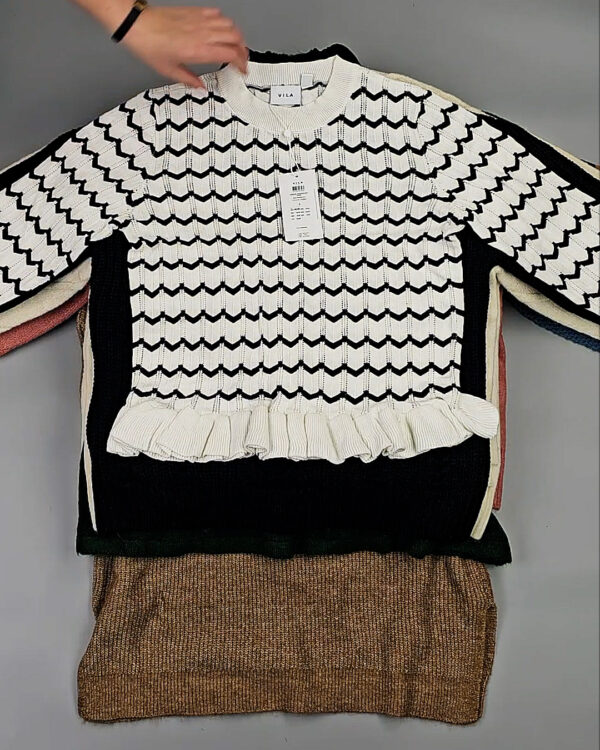 Фотография  793 - Джемпера VILA W 104#7 кг, ЛОТ СТ-9994 оптом в Кызыле и республике Тыва