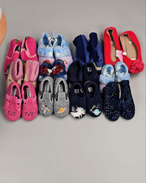 Фотография  624 - Обувь домашняя дети СТОК 065#3,3 кг, ЛОТ СТ-9728 оптом в Кызыле и республике Тыва