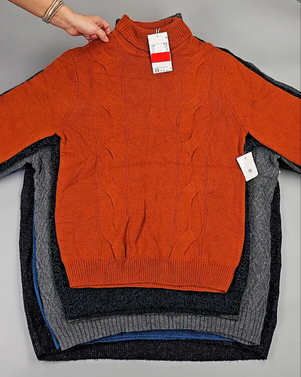 Фотография  535 - Джемпера мужские C&A 025#7 кг, ЛОТ СТ-10003 оптом в Кызыле и республике Тыва