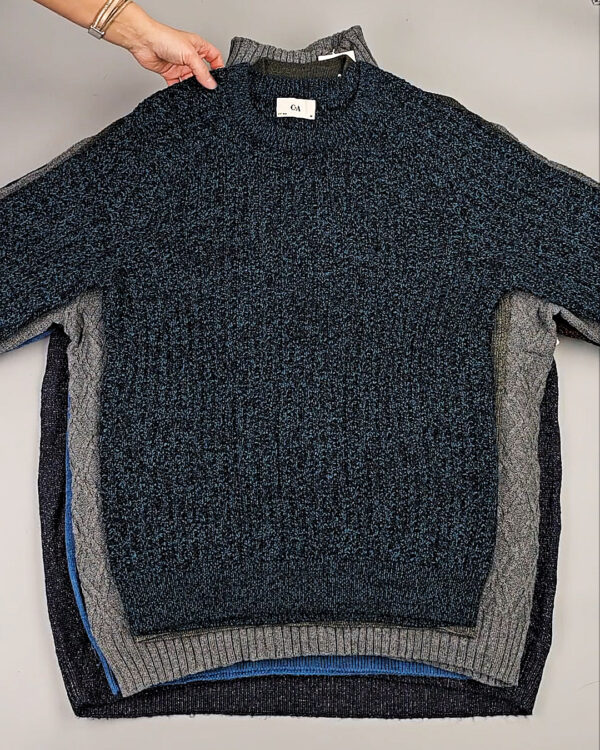 Фотография  944 - Джемпера мужские C&A 025#7 кг, ЛОТ СТ-10003 оптом в Кызыле и республике Тыва