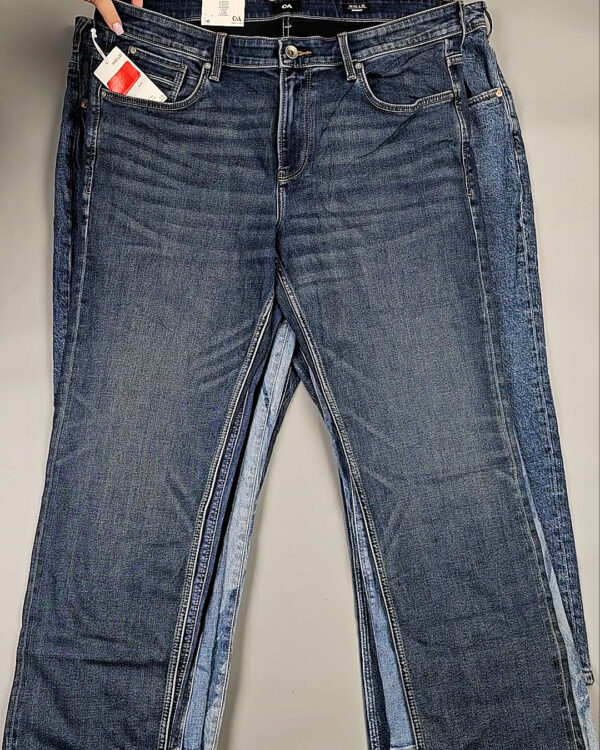 Фотография  960 - Джинсы C&A ж/м#10 кг, ЛОТ СТ-9861 оптом в Кызыле и республике Тыва