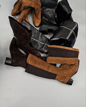 Фотография  525 - Сапоги Италия #7 шт, ЛОТ СТ-9680 оптом в Кызыле и республике Тыва