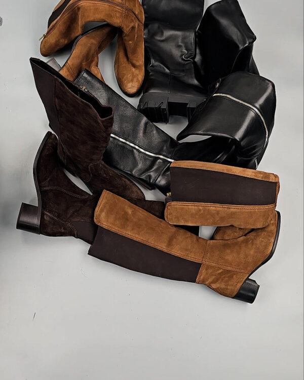 Фотография  696 - Сапоги Италия #7 шт, ЛОТ СТ-9680 оптом в Кызыле и республике Тыва