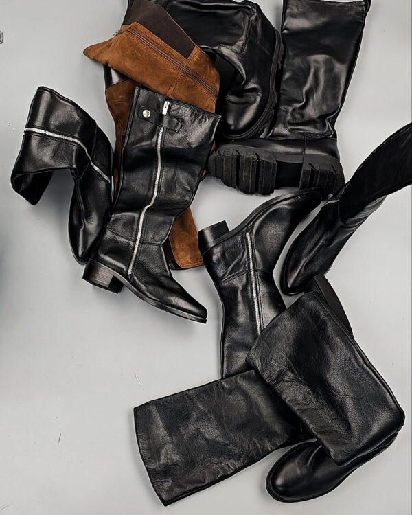 Фотография  754 - Сапоги Италия #7 шт, ЛОТ СТ-9681 оптом в Кызыле и республике Тыва