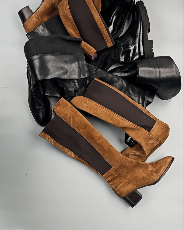 Фотография  442 - Сапоги Италия #7 шт, ЛОТ СТ-9678 оптом в Кызыле и республике Тыва