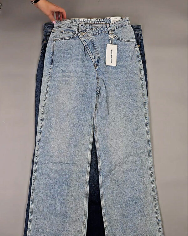 Фотография  634 - Джинсы C&A ж/м#10 кг, ЛОТ СТ-9868 оптом в Кызыле и республике Тыва