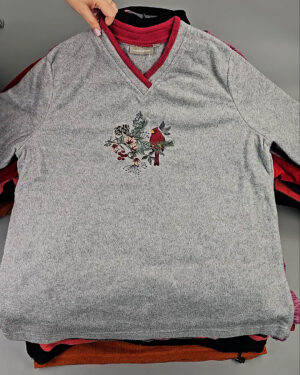 Фотография  551 - Толстовки флис м/ж (Adult Fleece Tops Premium)#18 кг, ЛОТ СХ-0250 оптом в Кызыле и республике Тыва