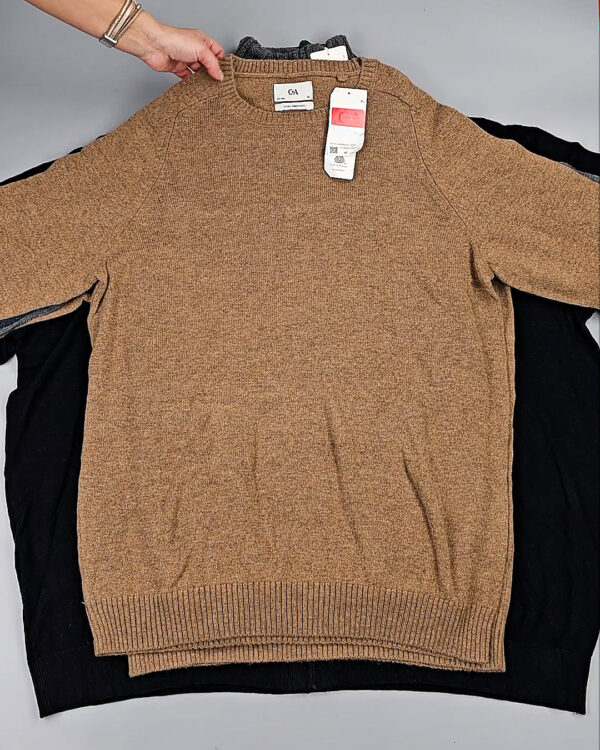 Фотография  411 - Джемпера мужские C&A 025#7,6 кг, ЛОТ СТ-10006 оптом в Кызыле и республике Тыва