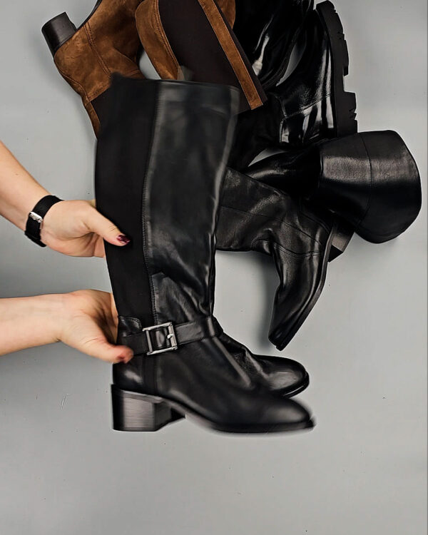 Фотография  372 - Сапоги Италия #7 шт, ЛОТ СТ-9678 оптом в Кызыле и республике Тыва