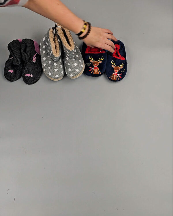 Фотография  307 - Обувь домашняя дети СТОК 065#3,2 кг, ЛОТ СТ-9727 оптом в Кызыле и республике Тыва