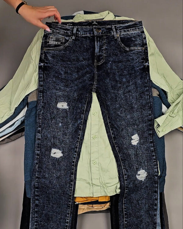 Фотография  704 - Мужской микс TOP LOOK (MEN NC)#25 кг, ЛОТ СТ-9869 оптом в Кызыле и республике Тыва