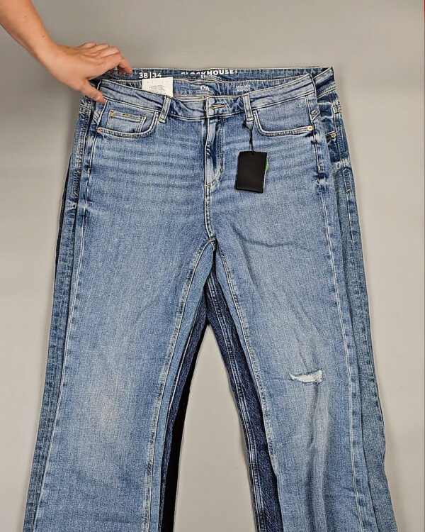 Фотография  416 - Джинсы C&A ж/м#10 кг, ЛОТ СТ-9751 оптом в Кызыле и республике Тыва