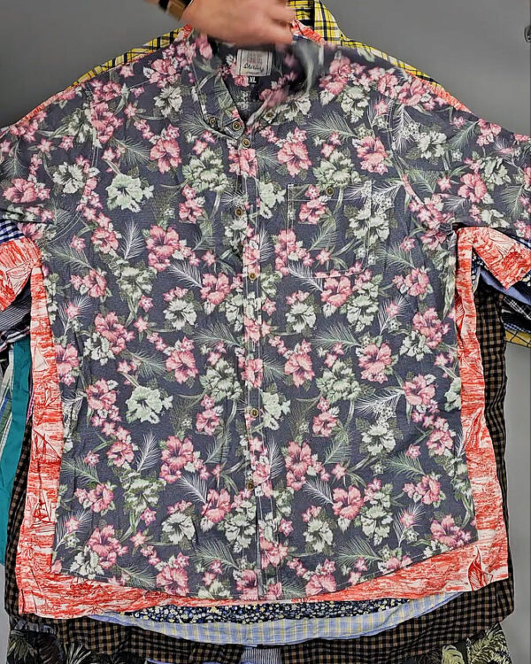 Фотография  101 - Рубашки (Oversize Man Shirts Premium)#20,3 кг, ЛОТ СХ-0242 оптом в Кызыле и республике Тыва