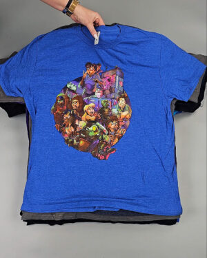 Фотография  357 - Футболки м/ж (Super T-Shirts Printed)#10 кг, ЛОТ СХ-0272 оптом в Кызыле и республике Тыва