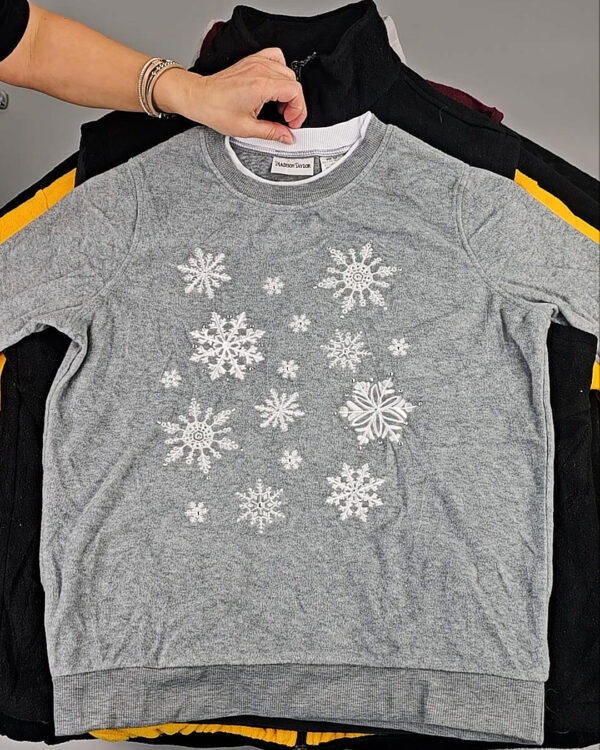 Фотография  653 - Толстовки флис м/ж (Adult Fleece Tops Pr/Lux)#18 кг, ЛОТ СХ-0263 оптом в Кызыле и республике Тыва