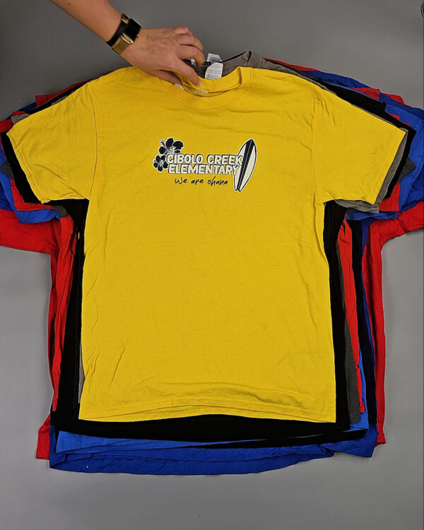 Фотография  916 - Футболки м/ж (Super T-Shirts Printed)#10 кг, ЛОТ СХ-0271 оптом в Кызыле и республике Тыва