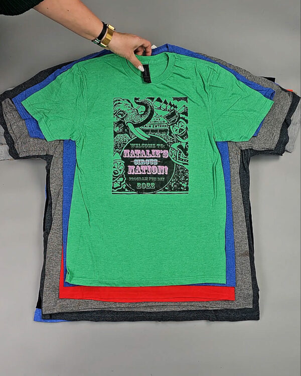 Фотография  951 - Футболки м/ж (Super T-Shirts Printed)#10 кг, ЛОТ СХ-0272 оптом в Кызыле и республике Тыва